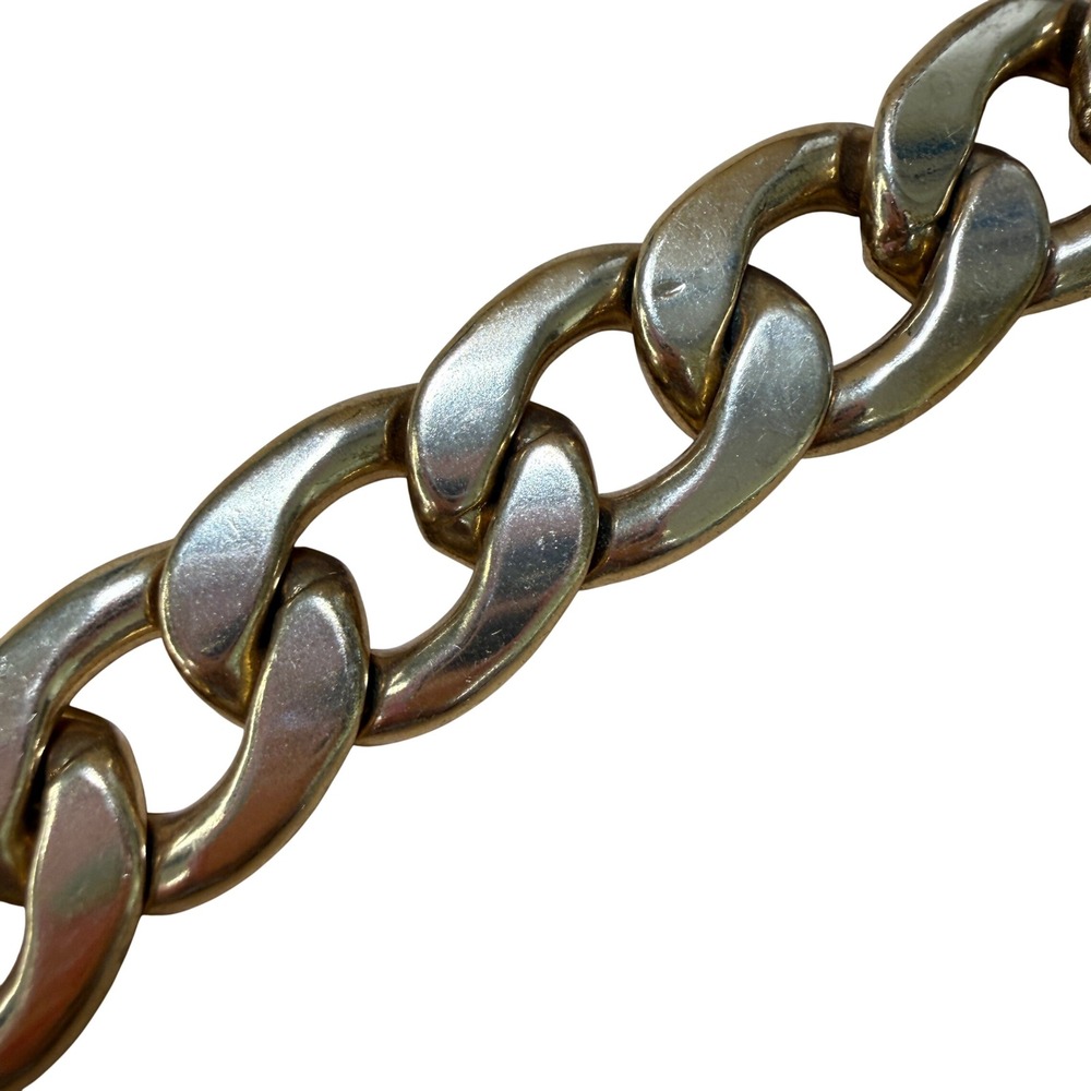 Guess Chain Necklace Gold Statement Chunky Bold Chic - Picture 8 of 8